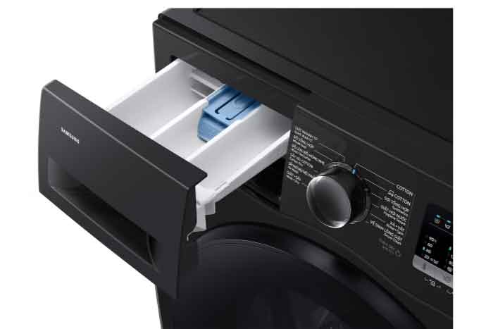 Máy giặt sấy Samsung AI Ecobubble Inverter giặt 10 kg - sấy 6 kg WD10HG4U04BBSV